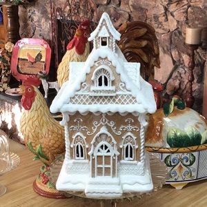 Gingerbread house, new, Raz